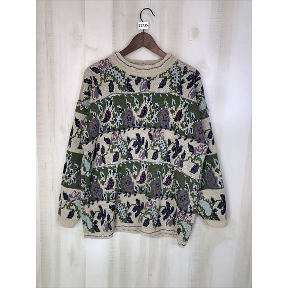 Women's A new Day Fine gauge crewneck sweater lime green size XXL